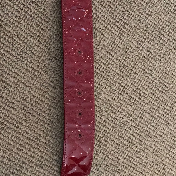 Burgundy Burberry belt - Picture 3 of 5